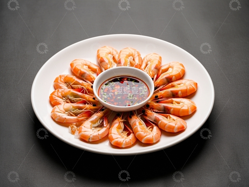 高清大图下载【趣麦麦图】美食摄影海鲜大虾2