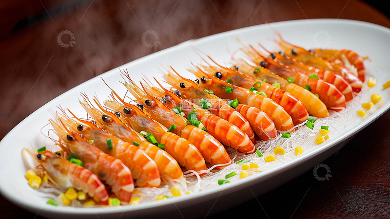 高清大图下载【趣麦麦图】美食摄影海鲜大虾11