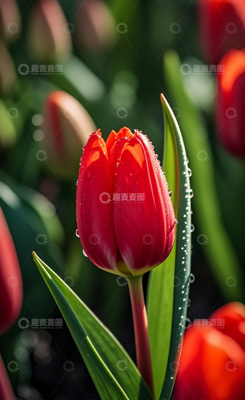 高清大图下载【趣麦麦图】-郁金香71
