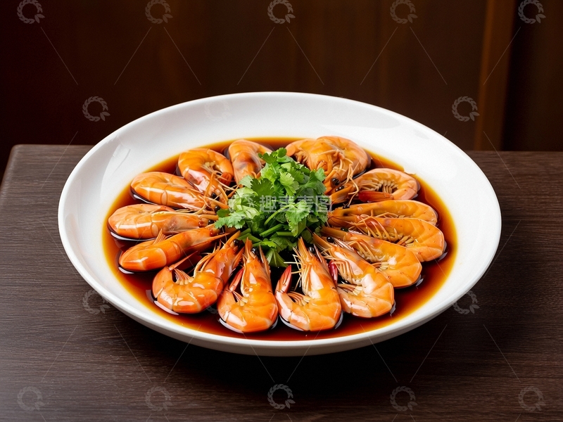 高清大图下载【趣麦麦图】美食摄影海鲜大虾4