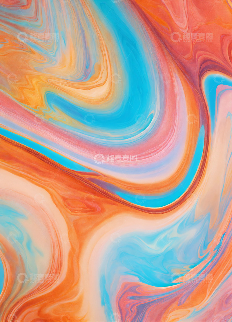 高清大图下载【趣麦麦图】粉色大理石纹理AI壁纸高清图片背景素材5