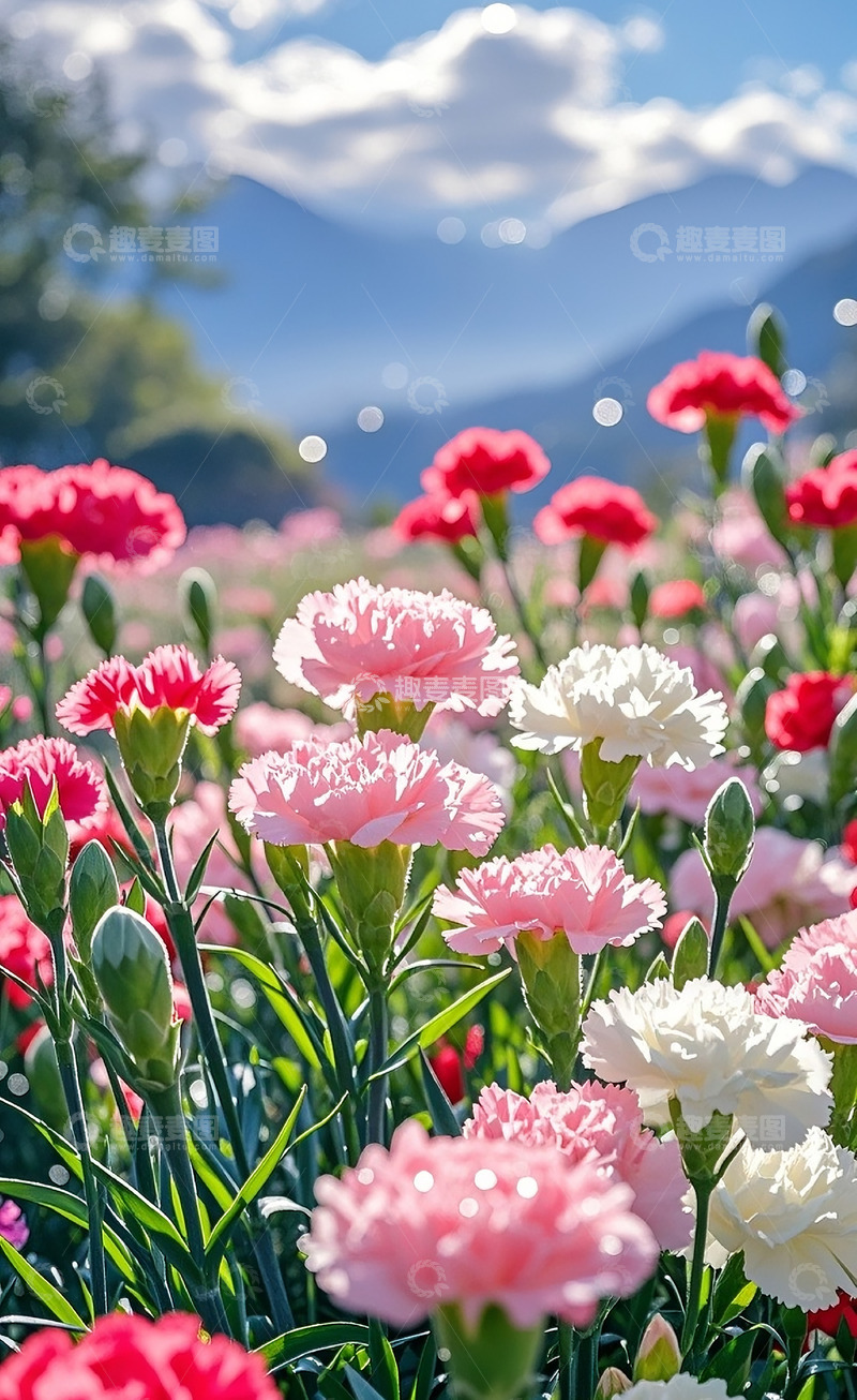 高清大图下载【趣麦麦图】康乃馨21