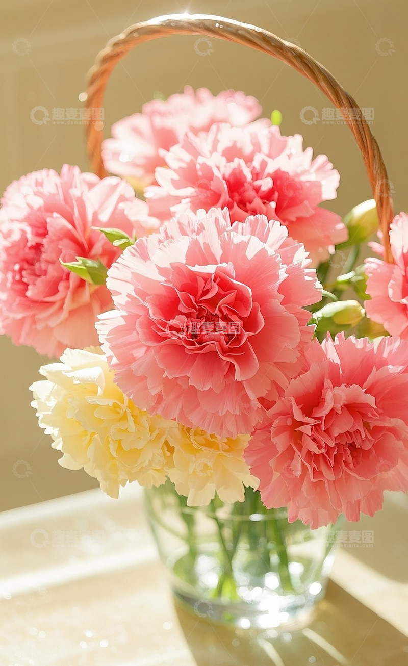 高清大图下载【趣麦麦图】康乃馨14