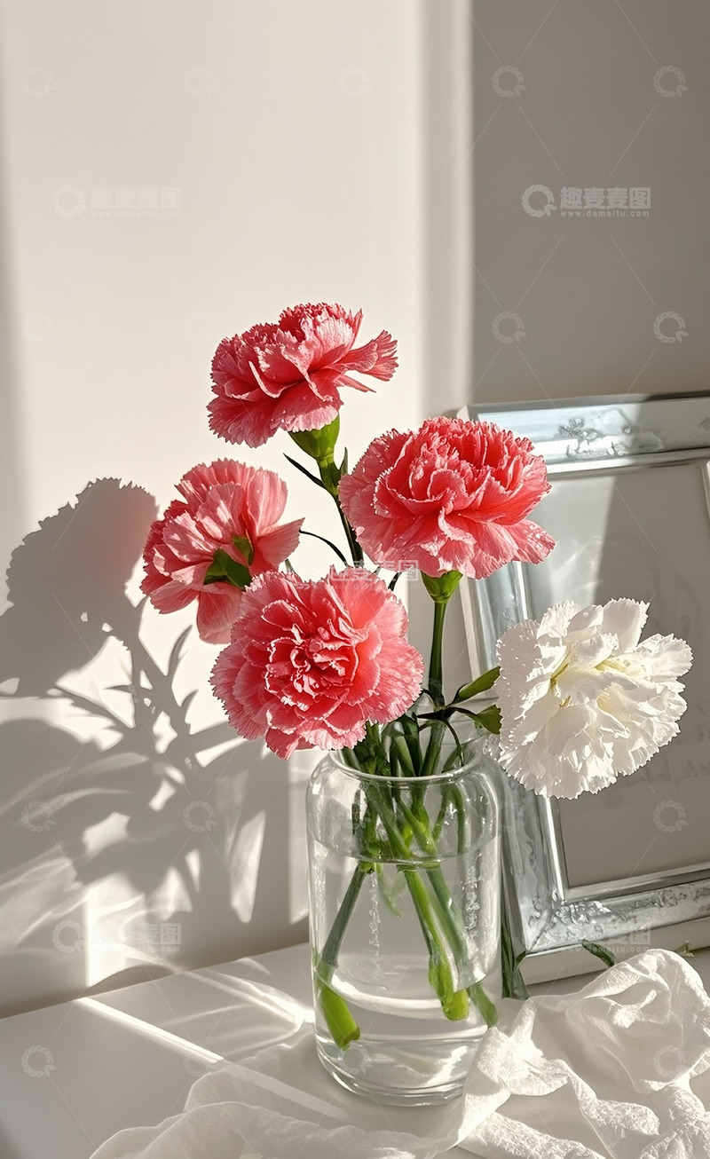 高清大图下载【趣麦麦图】康乃馨17