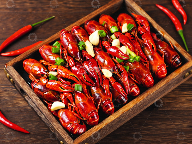 高清大图下载【趣麦麦图】麻辣小龙虾7