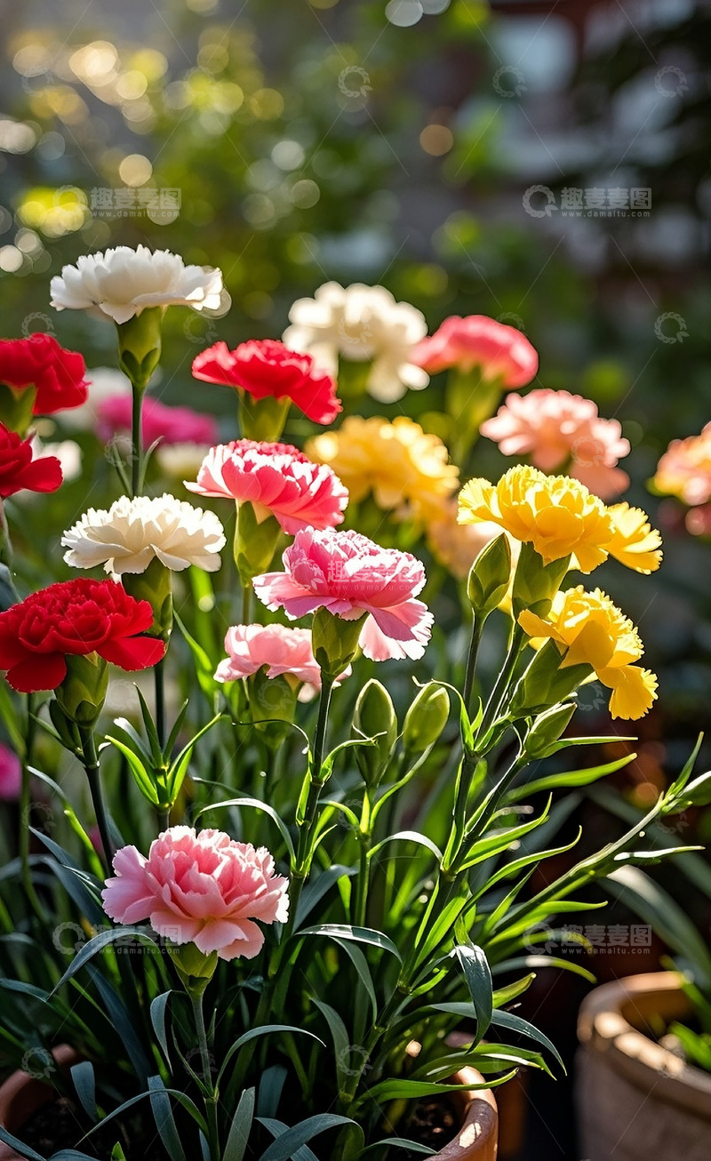 高清大图下载【趣麦麦图】康乃馨4