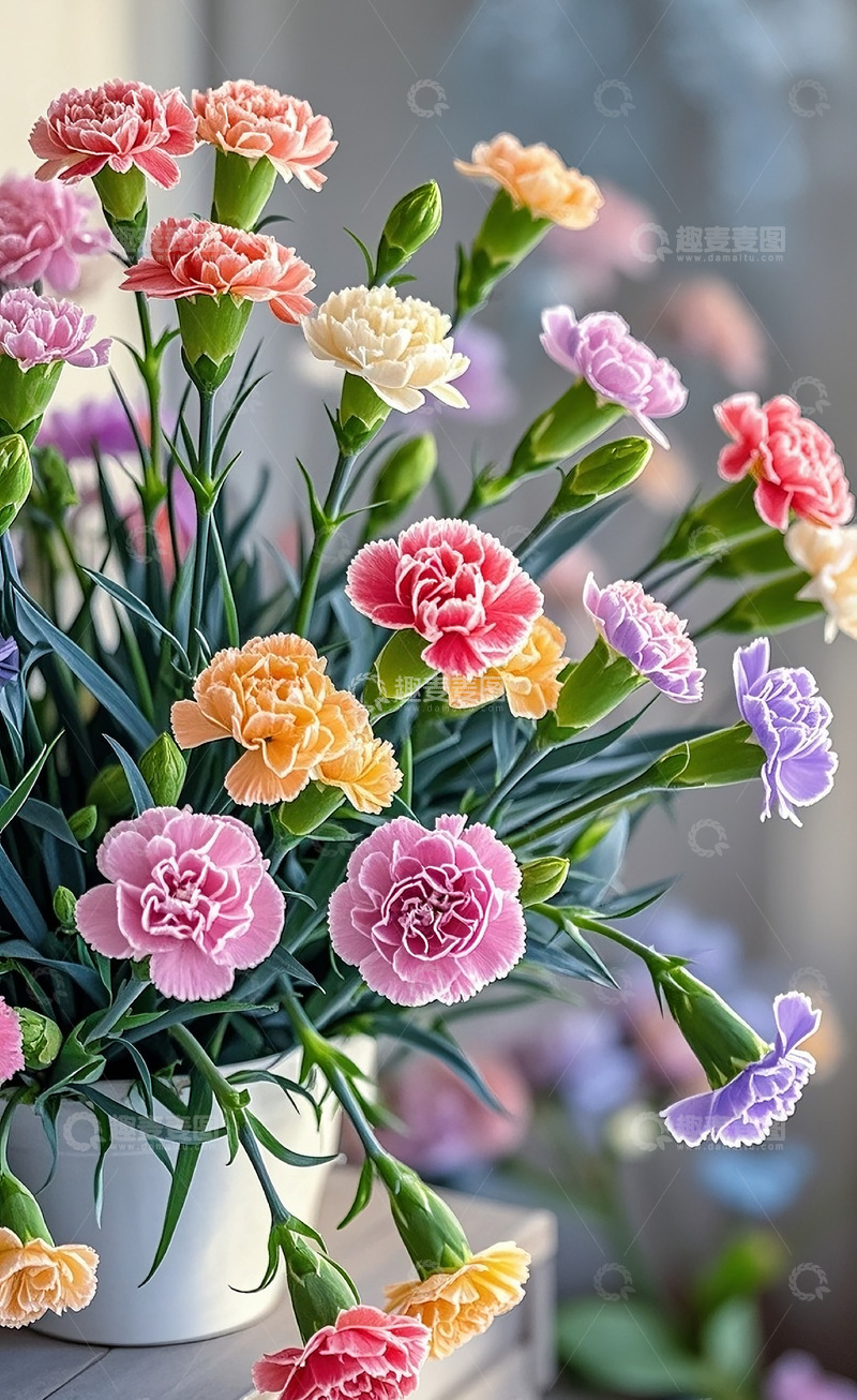 高清大图下载【趣麦麦图】康乃馨1