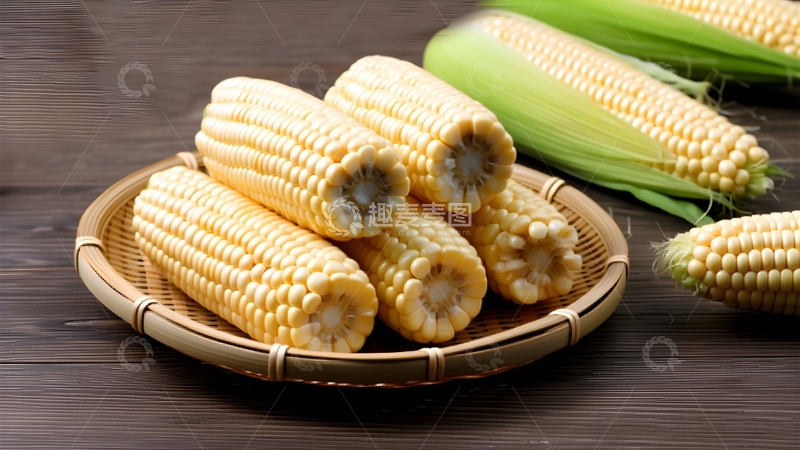高清大图下载【趣麦麦图】新鲜玉米甜玉米3