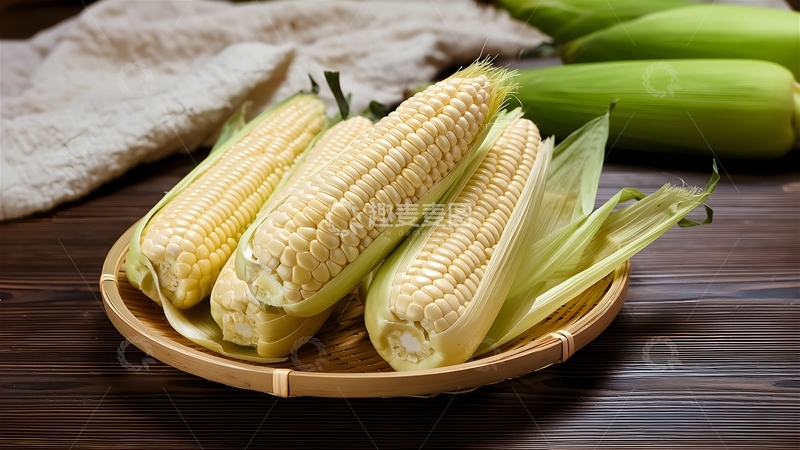 高清大图下载【趣麦麦图】新鲜玉米甜玉米2