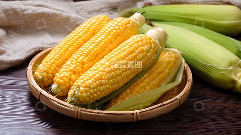 高清大图下载【趣麦麦图】新鲜甜玉米3