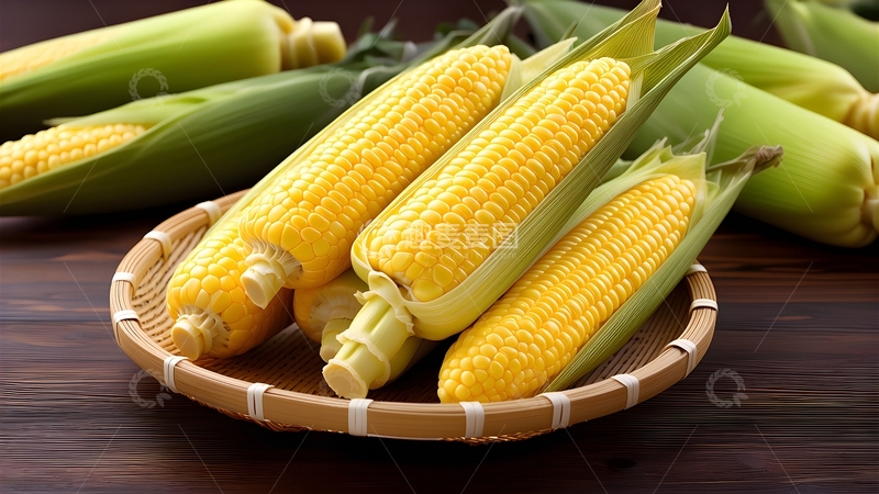 高清大图下载【趣麦麦图】新鲜甜玉米4