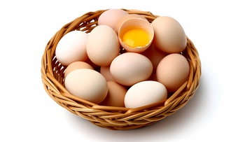 一篮鲜鸡蛋土鸡蛋 4