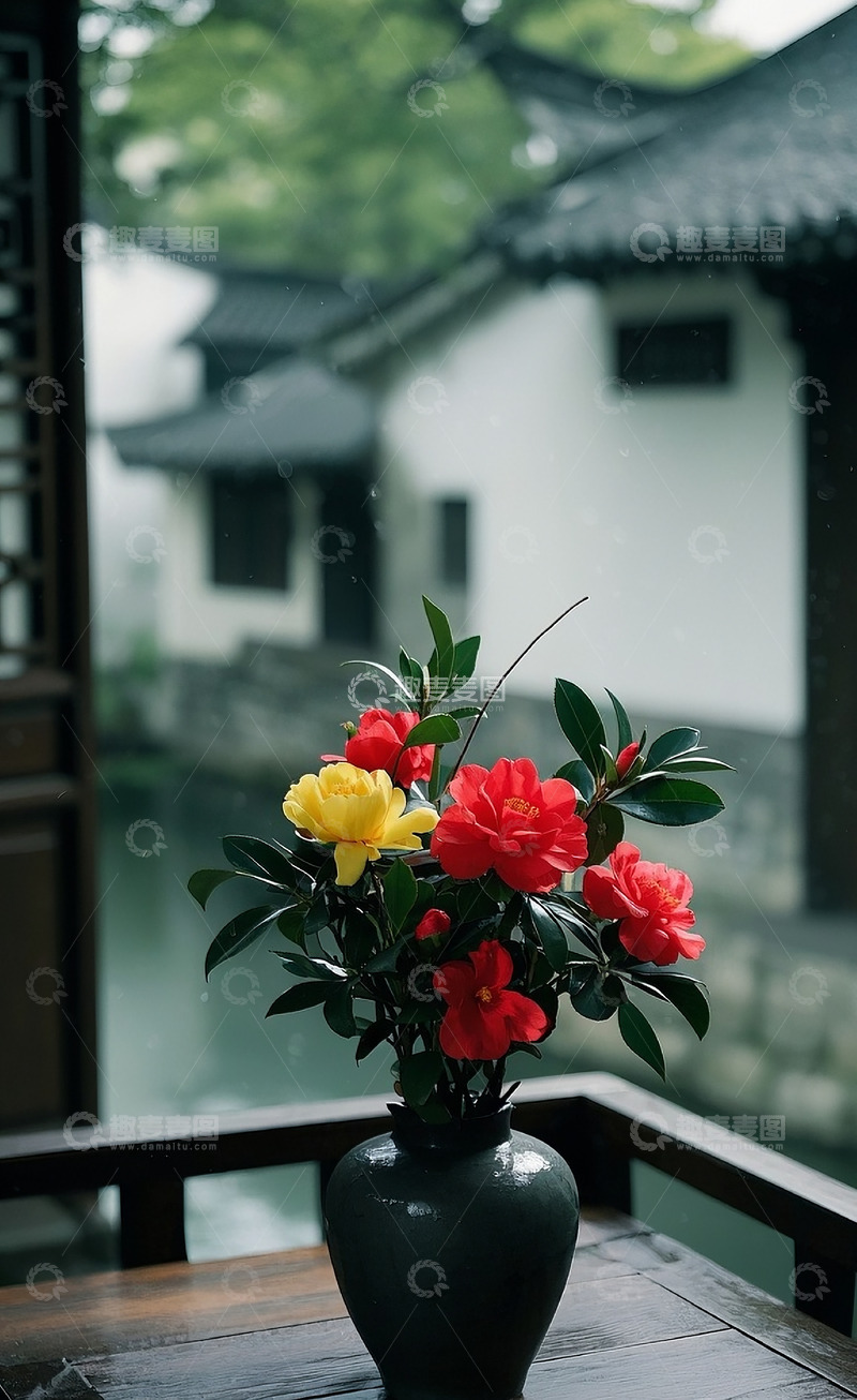 高清大图下载【趣麦麦图】山茶花38