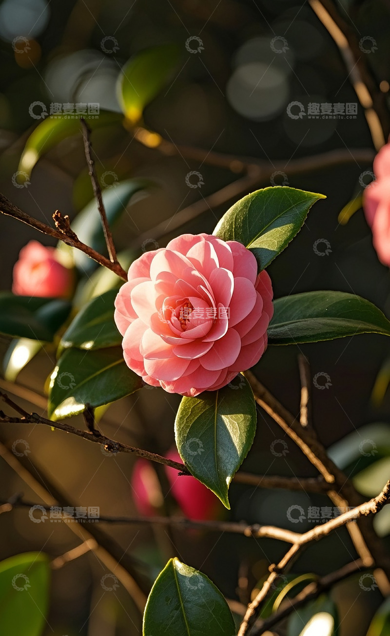 高清大图下载【趣麦麦图】山茶花5