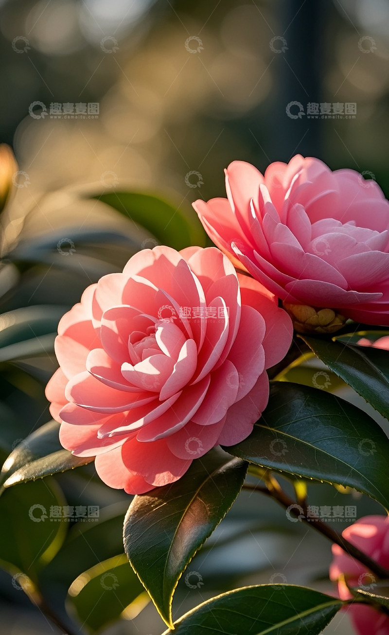 高清大图下载【趣麦麦图】山茶花4