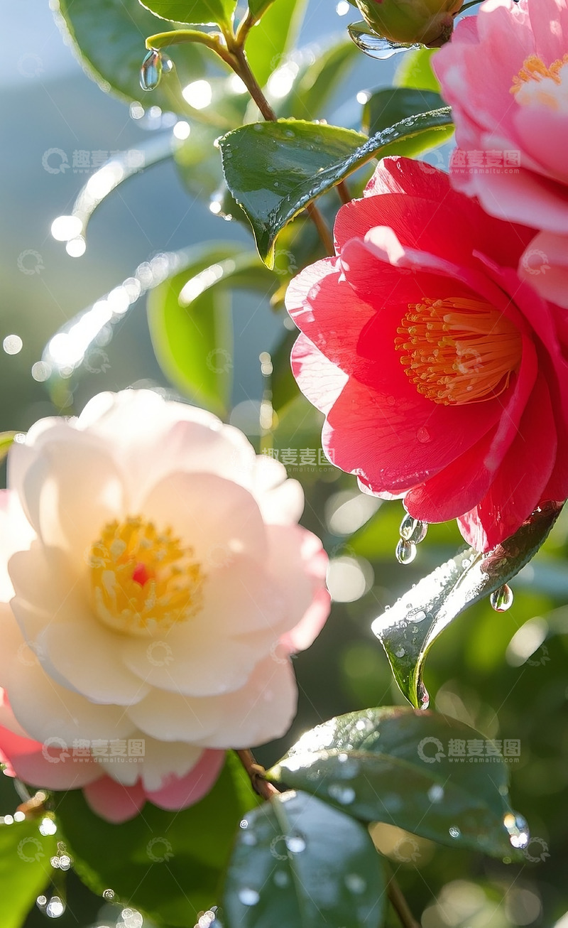 高清大图下载【趣麦麦图】山茶花1