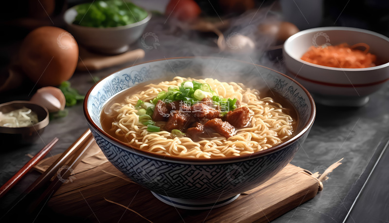 高清大图下载【趣麦麦图】美味泡面方便面美食摄影图