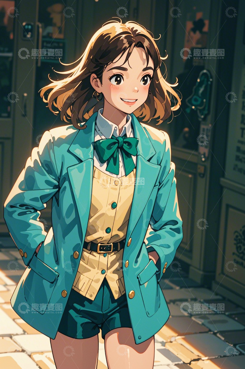 高清大图下载【趣麦麦图】时尚女孩人物素材16