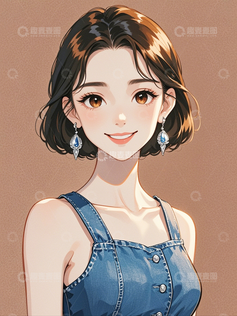 高清大图下载【趣麦麦图】时尚女孩人物素材19