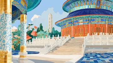 殿宇  宫殿  建筑  