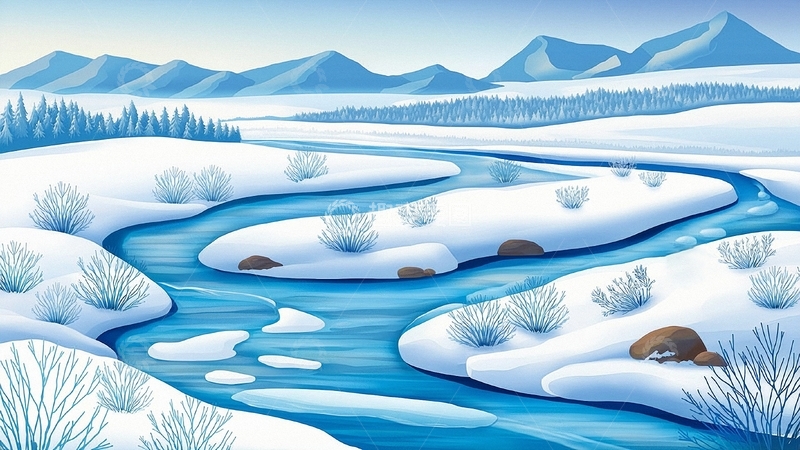 高清大图下载【趣麦麦图】冬季冬天大雪风景3