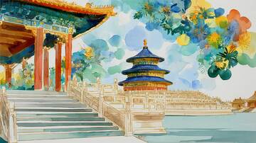 殿宇  宫殿  建筑  1