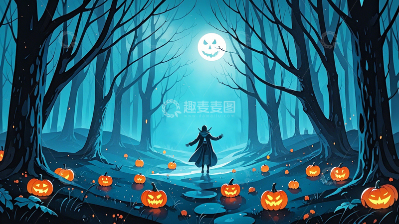 高清大图下载【趣麦麦图】万圣节节日素材6