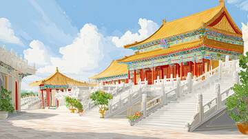 殿宇  宫殿  建筑  2