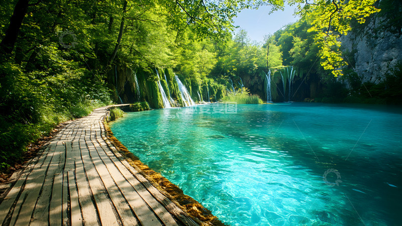 夏天的碧绿河道3