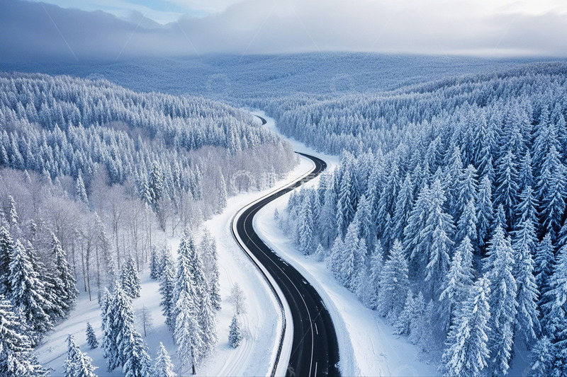 高清大图下载【趣麦麦图】冬季冬天大雪风景11