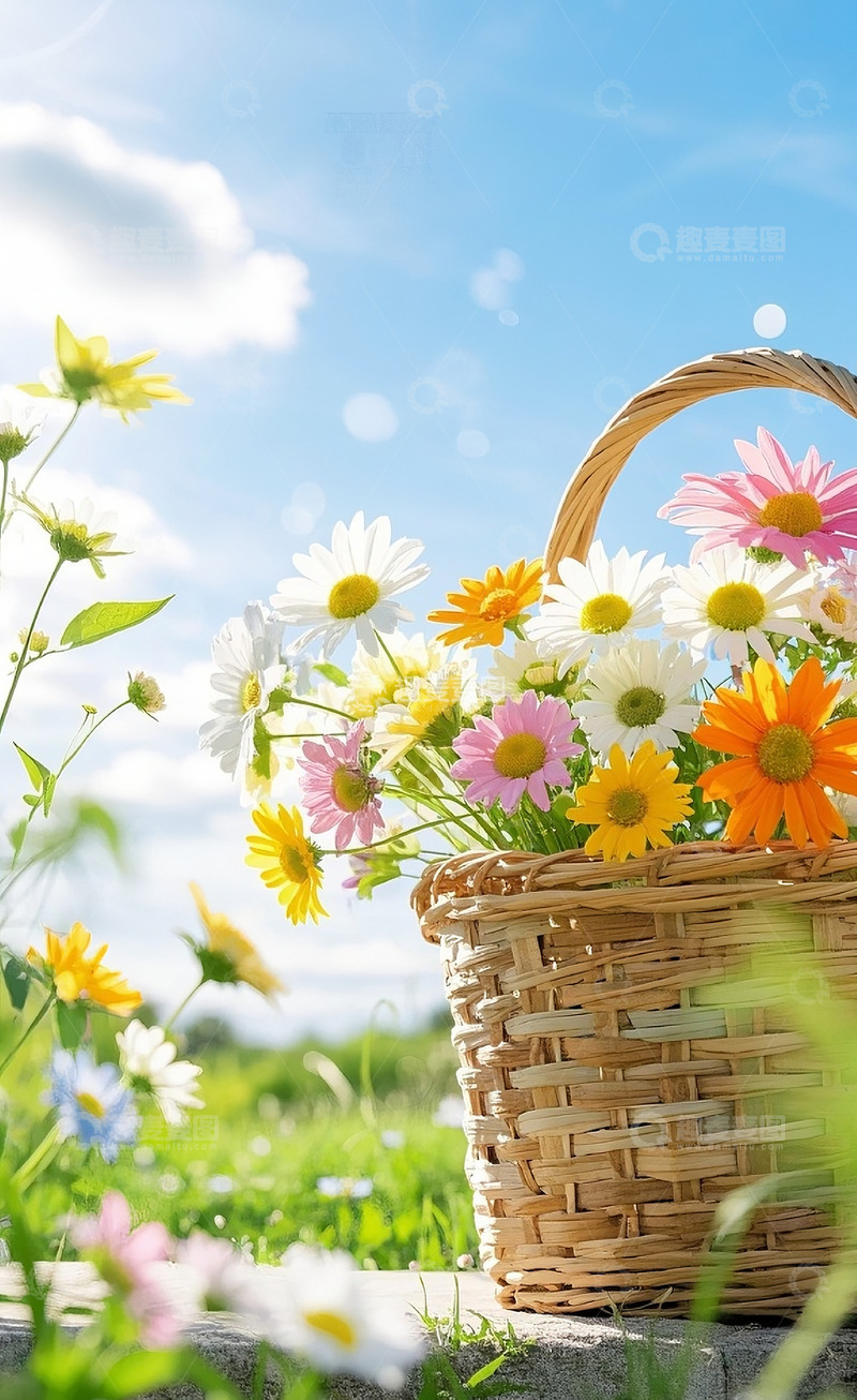 高清大图下载【趣麦麦图】小雏菊31