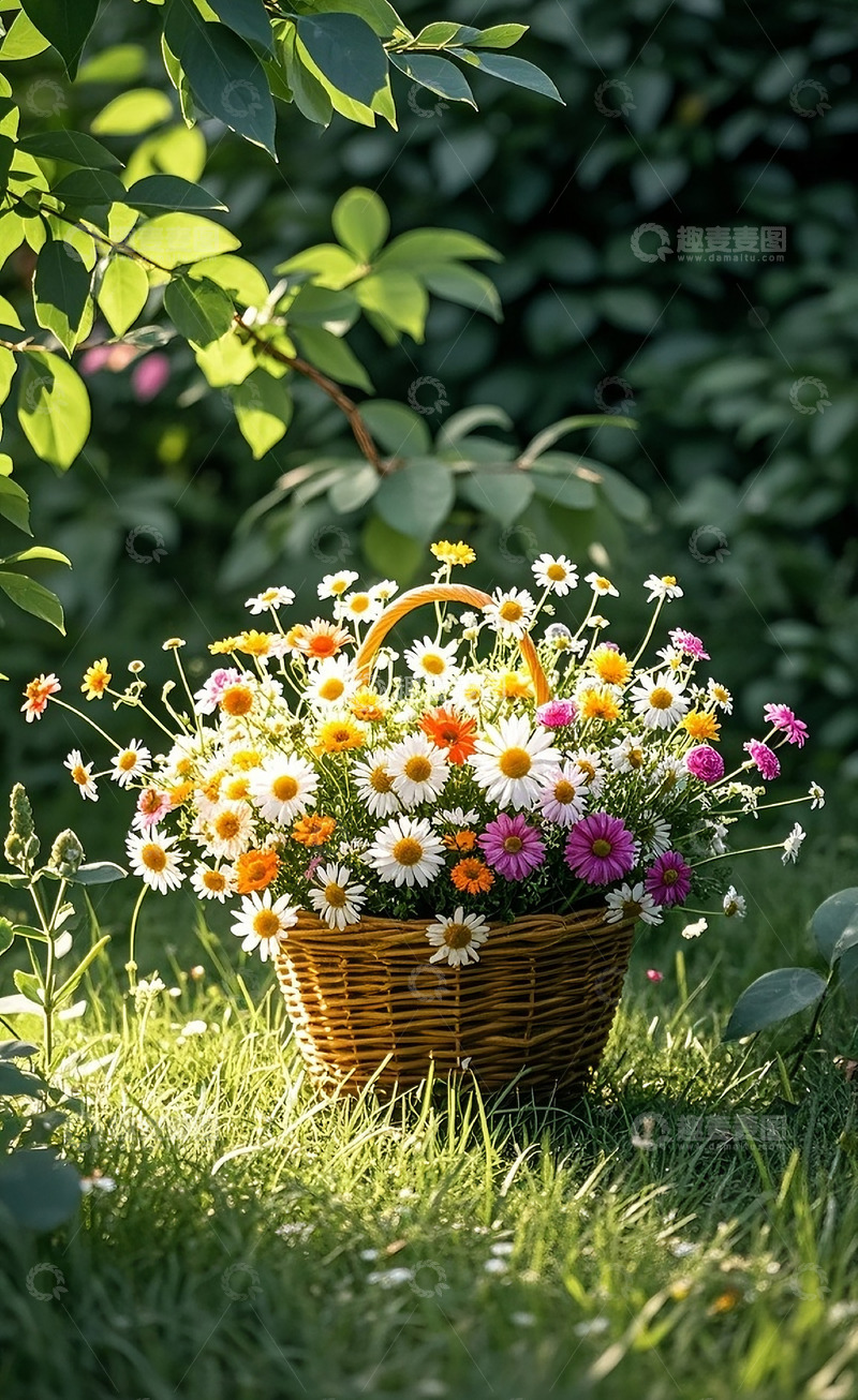 高清大图下载【趣麦麦图】小雏菊16