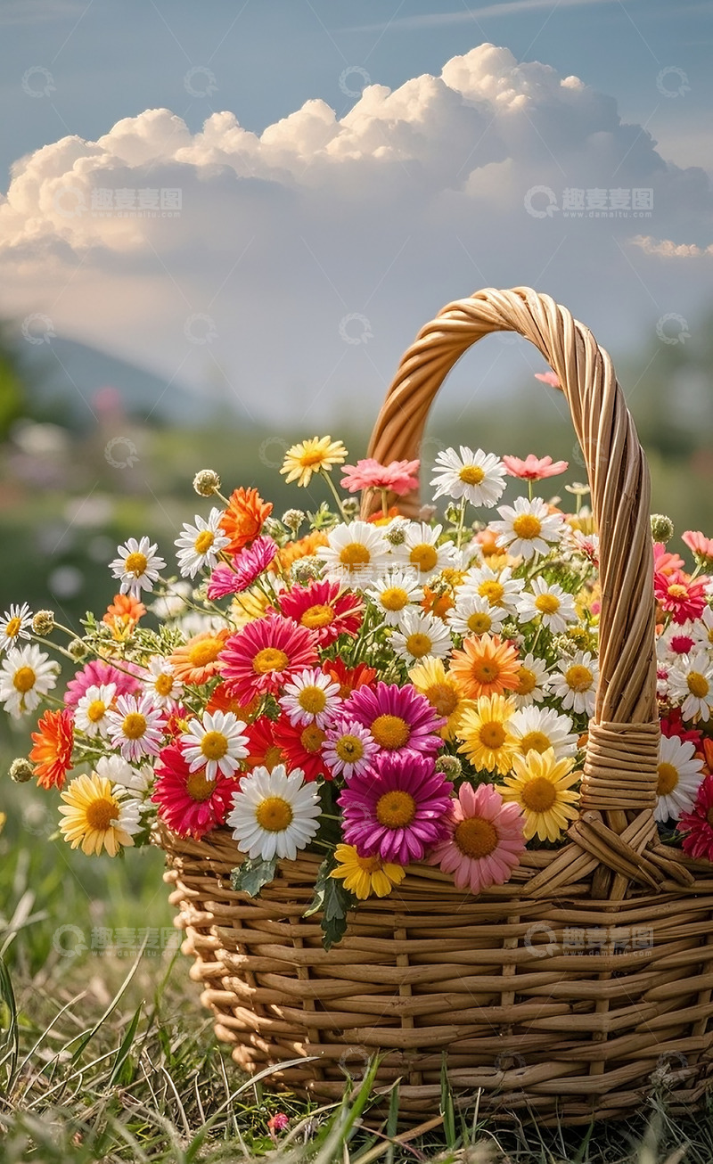 高清大图下载【趣麦麦图】小雏菊17