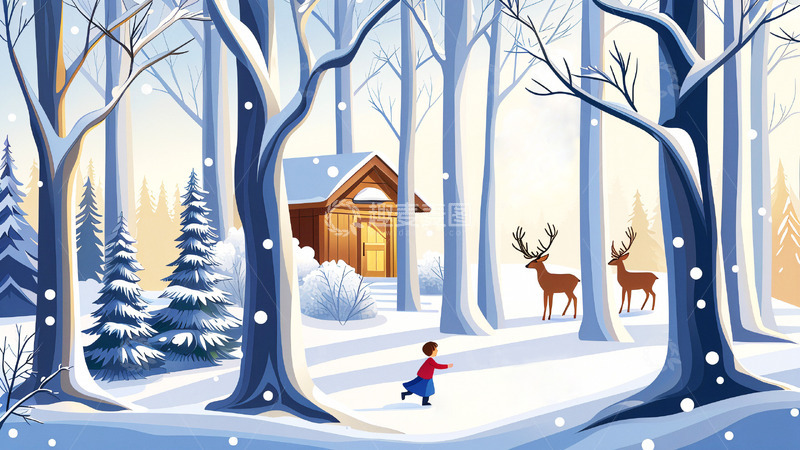 高清大图下载【趣麦麦图】冬季冬天大雪风景28