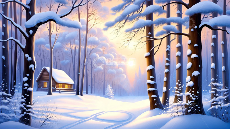 高清大图下载【趣麦麦图】冬季冬天大雪风景27