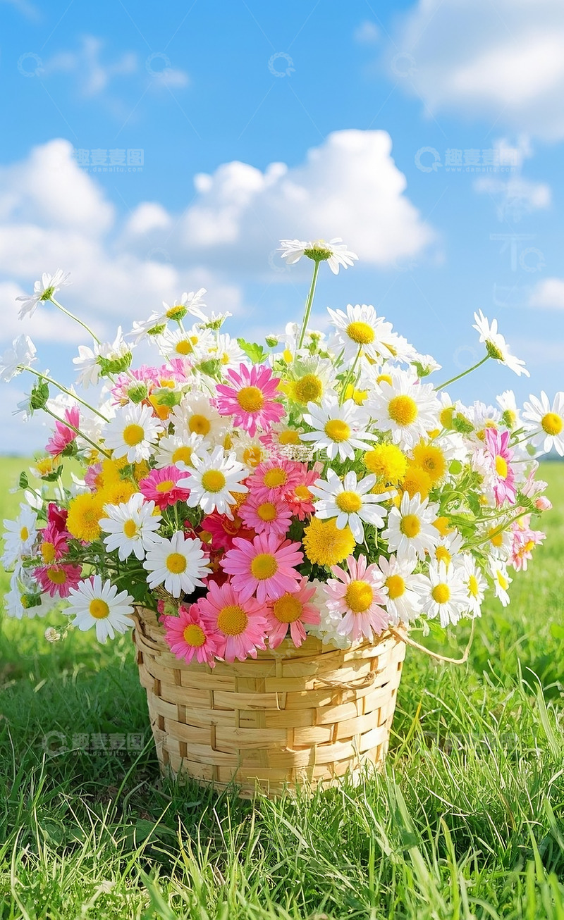 高清大图下载【趣麦麦图】小雏菊27