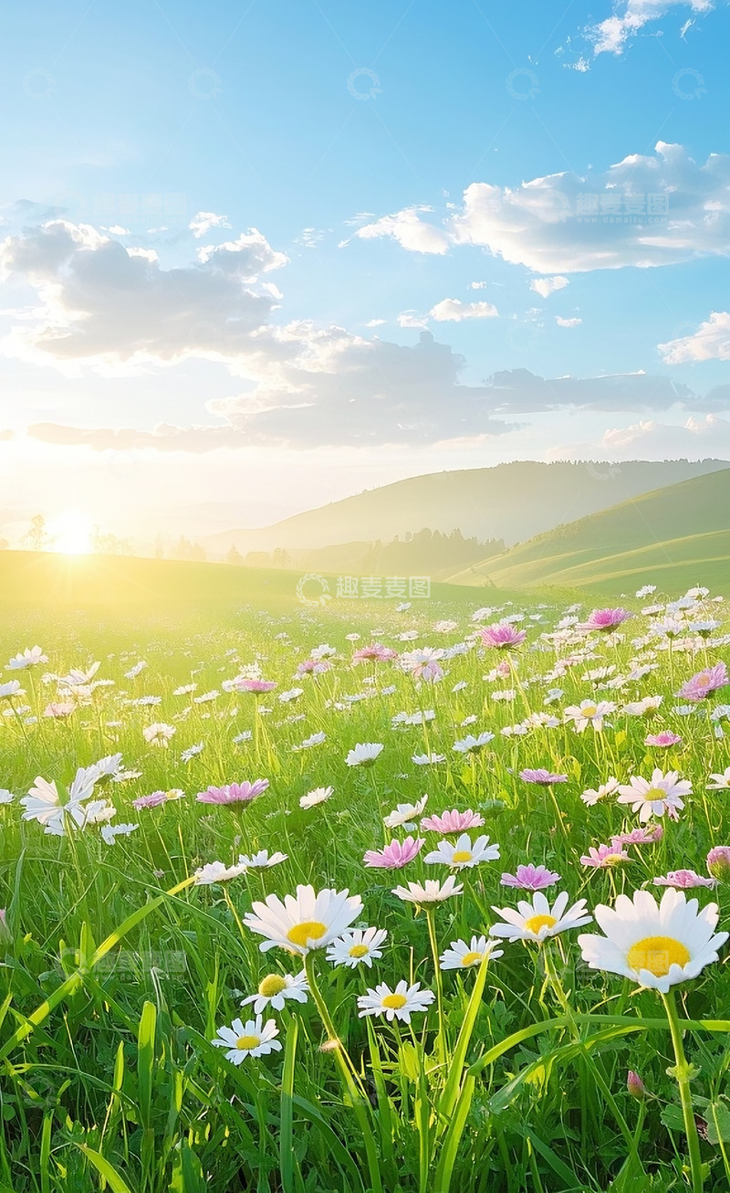 高清大图下载【趣麦麦图】小雏菊10