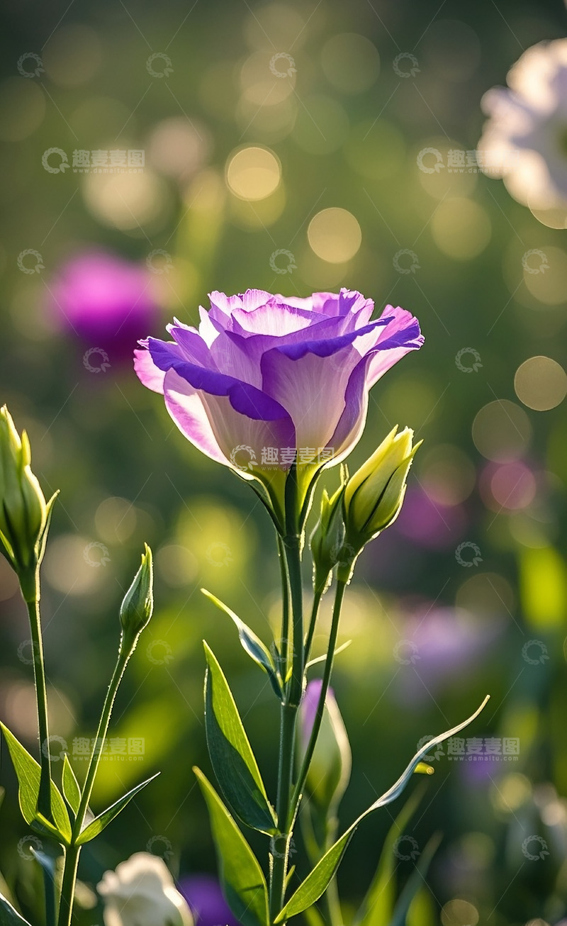 高清大图下载【趣麦麦图】洋桔梗6