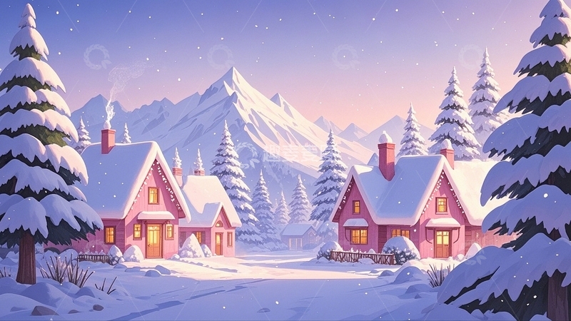 高清大图下载【趣麦麦图】冬季冬天大雪风景34