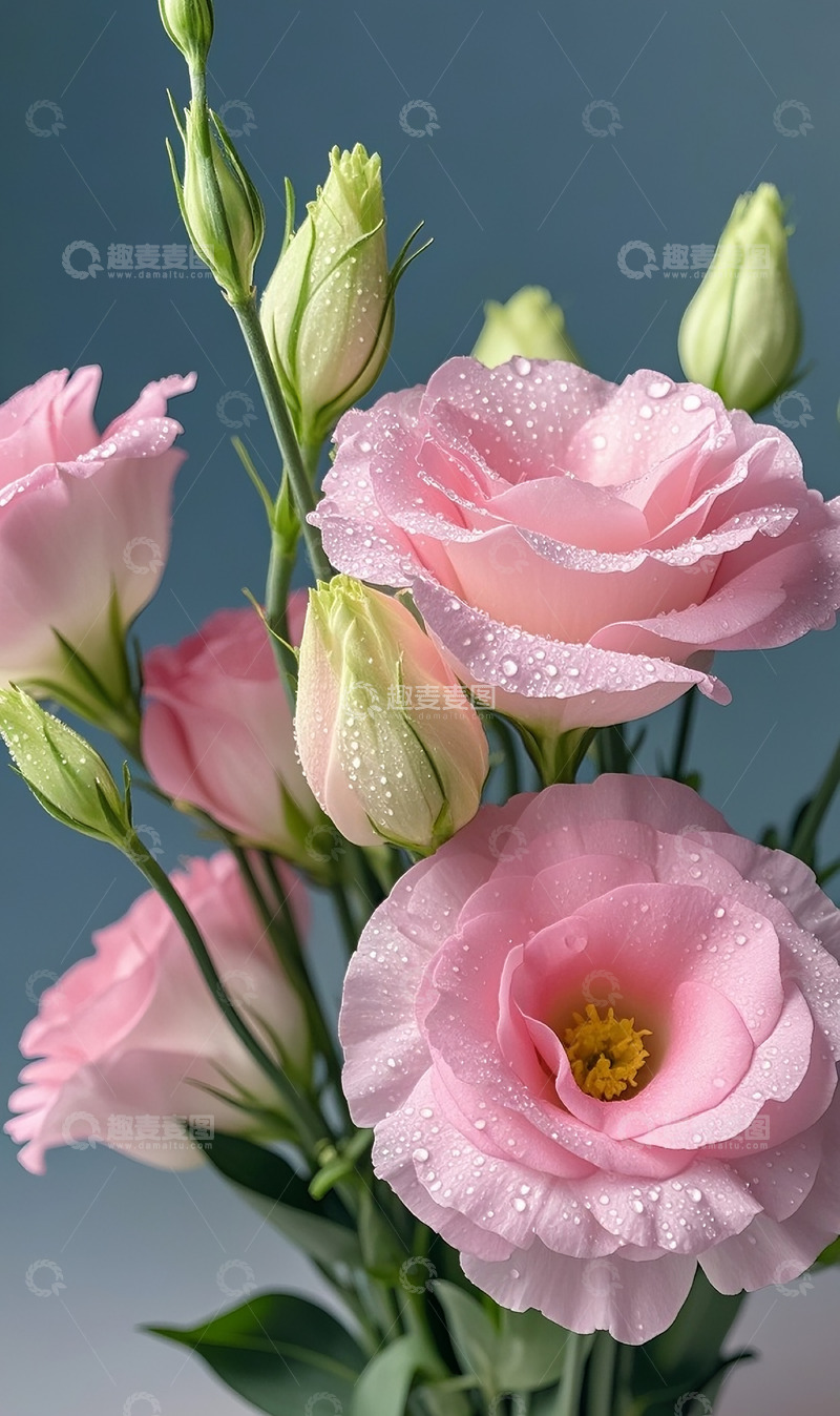 高清大图下载【趣麦麦图】洋桔梗5