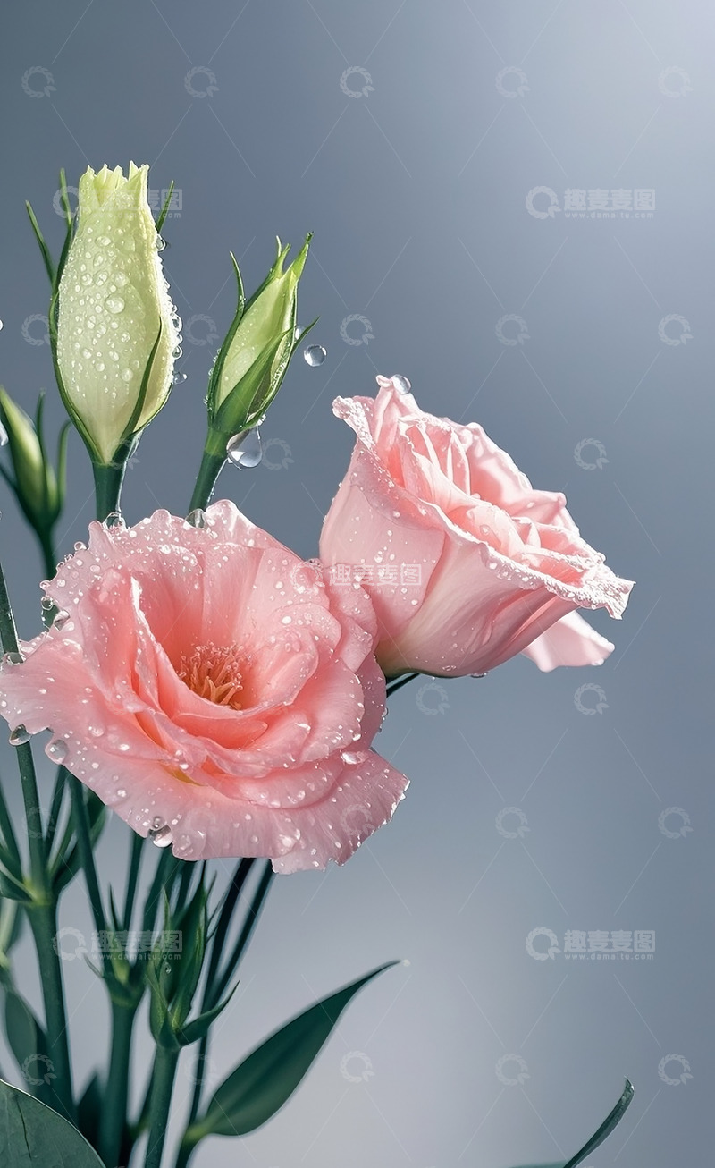 高清大图下载【趣麦麦图】洋桔梗2