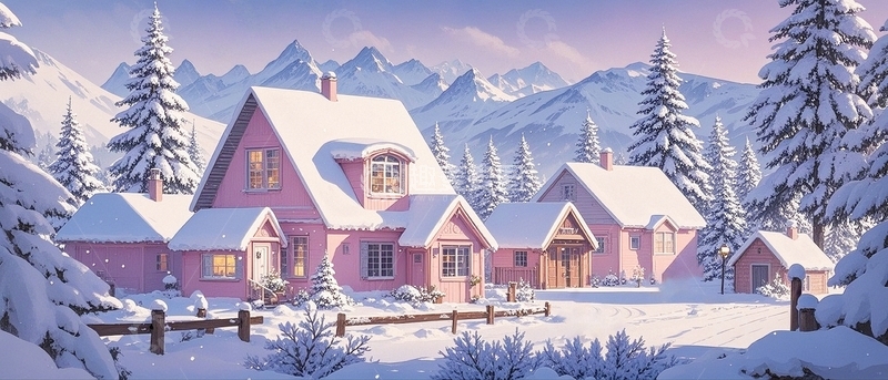 高清大图下载【趣麦麦图】冬季冬天大雪风景33