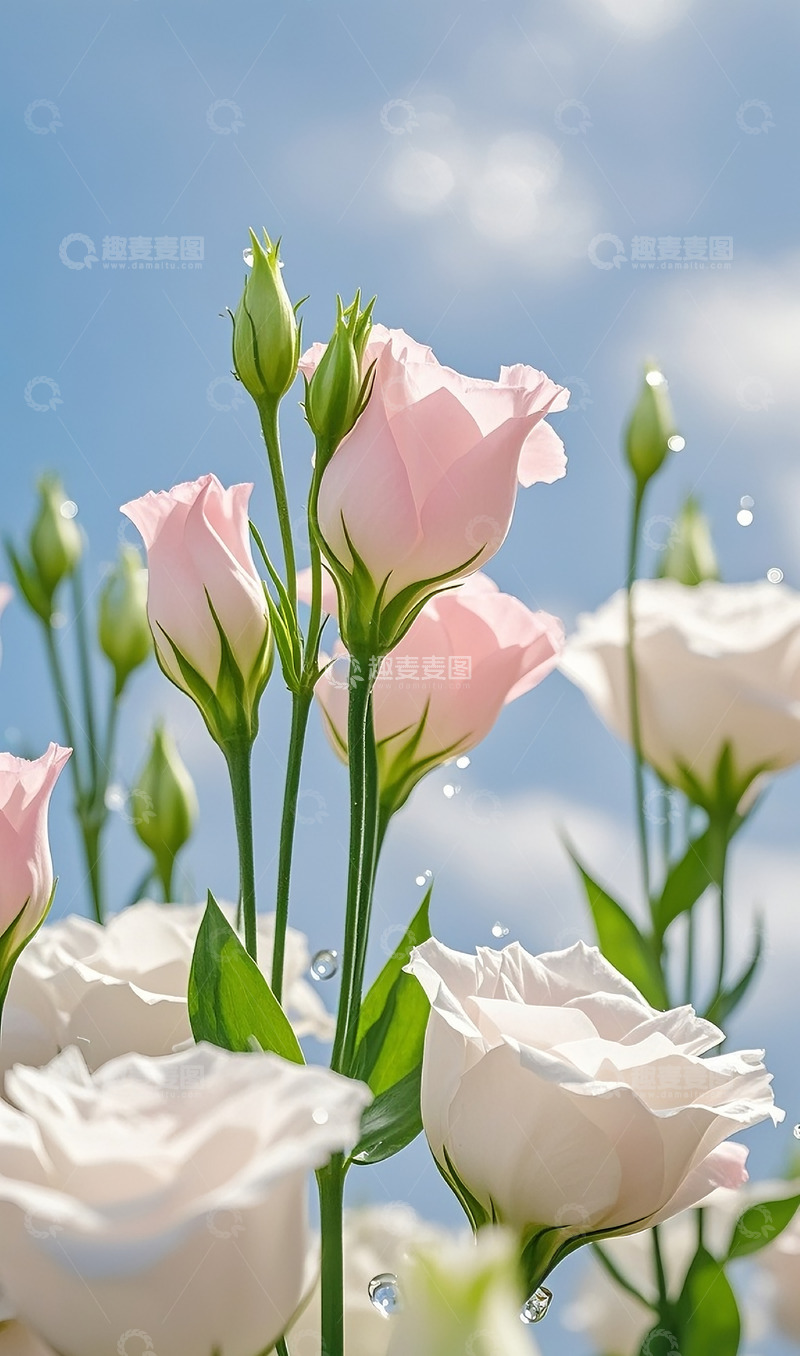 高清大图下载【趣麦麦图】洋桔梗14