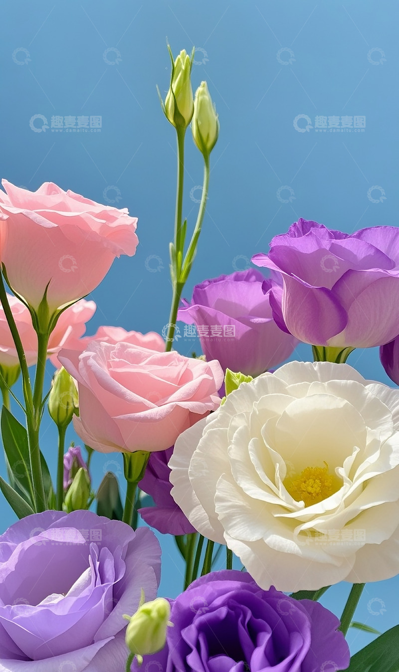 高清大图下载【趣麦麦图】洋桔梗8