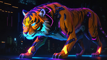 赛博朋克老虎