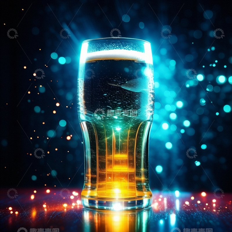 高清大图下载【趣麦麦图】啤酒酒水扎啤1