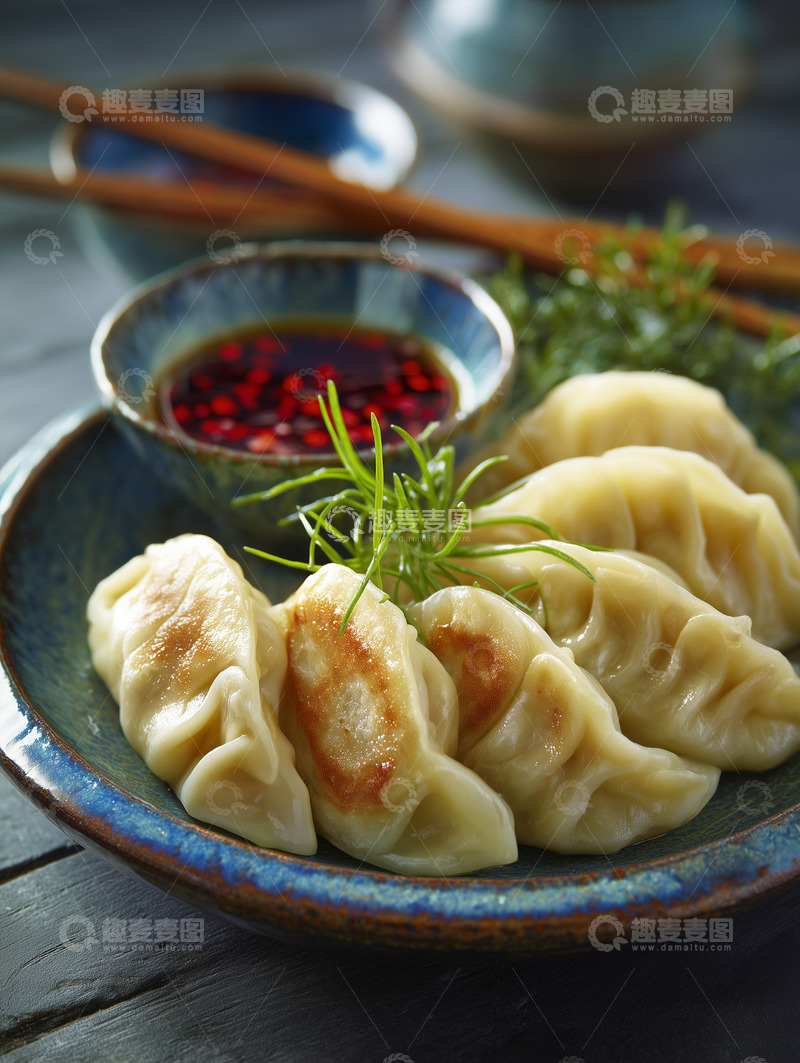 高清大图下载【趣麦麦图】美味蒸饺摄影图1