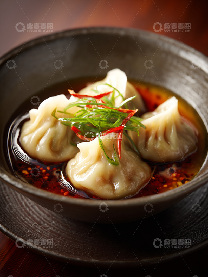 高清大图下载【趣麦麦图】美味小笼包摄影图8