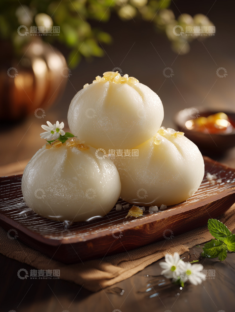 高清大图下载【趣麦麦图】美味小笼包摄影图25