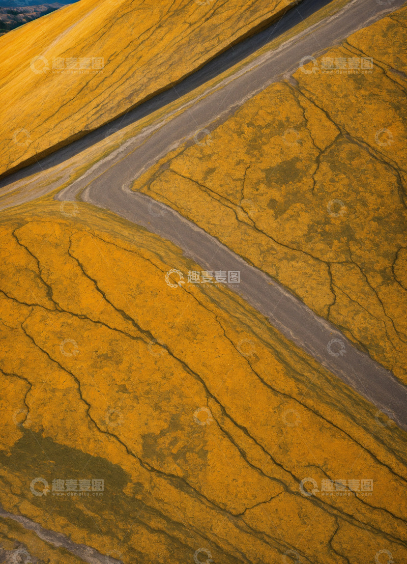 高清大图下载【趣麦麦图】黄色花岗岩石纹理AI壁纸高清图片背景素材1